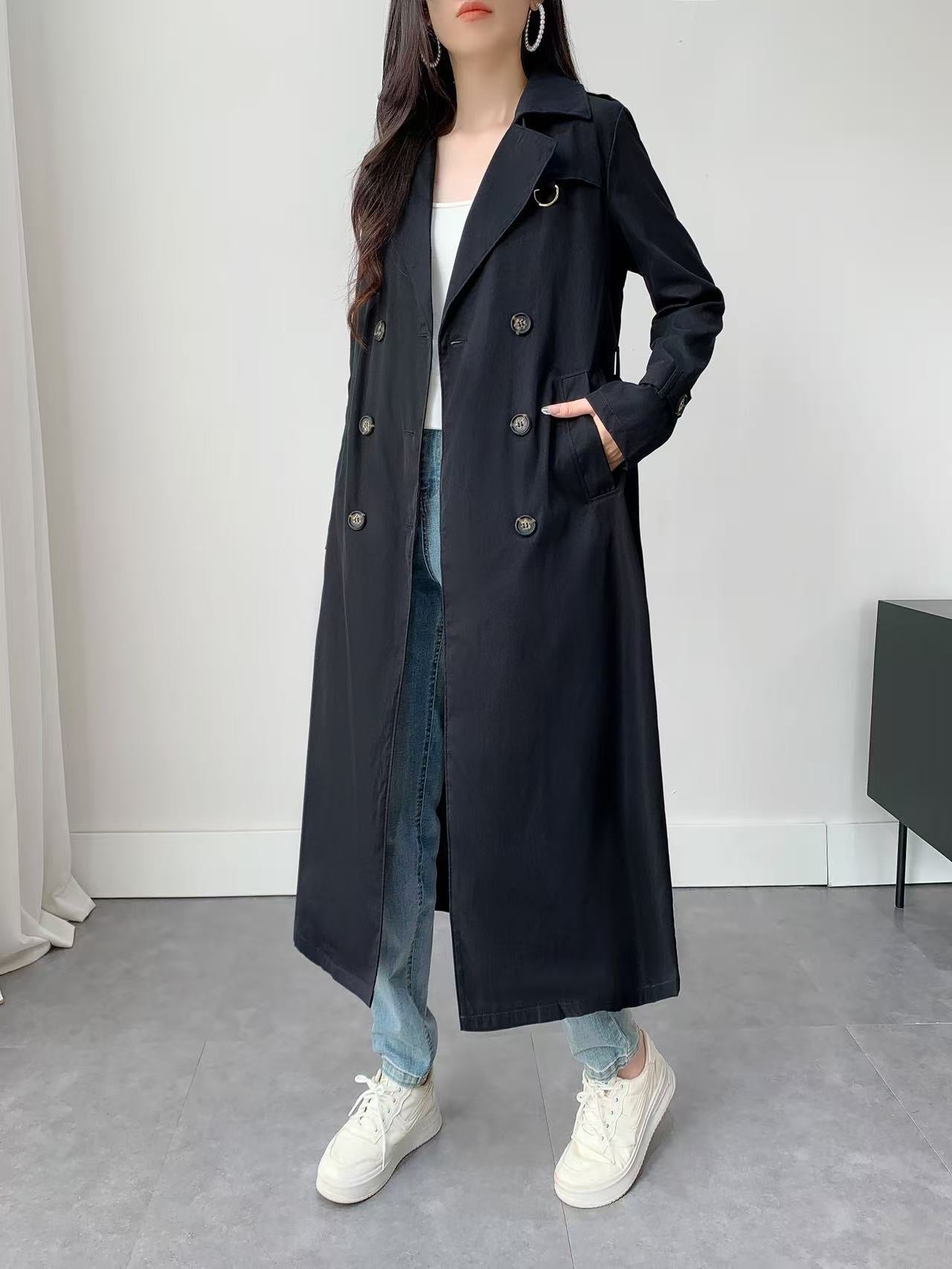 Double Breasted Trench Coat