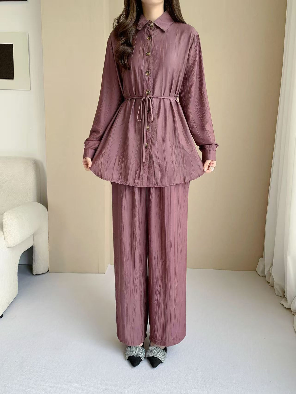 Silk Formal Button (Top Only)