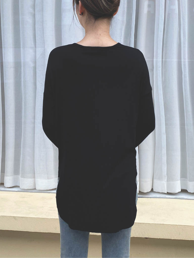 Mid-Length Long Sleeve Top (L-1806-4 )