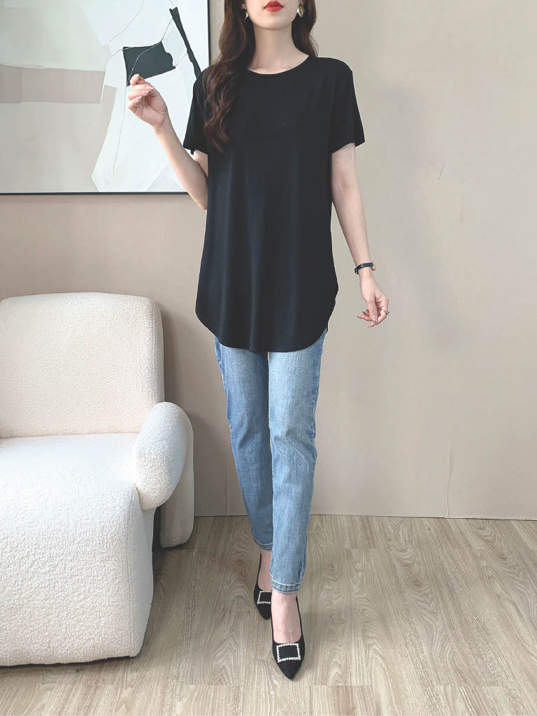 Short Sleeve Modal Shirt