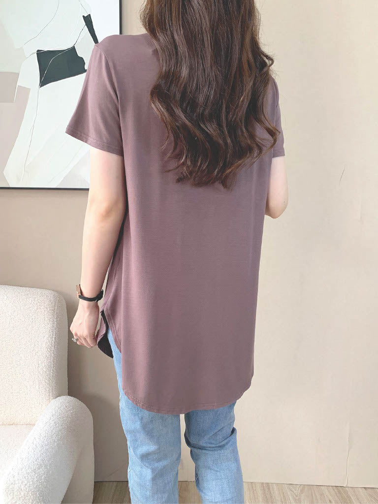 Short Sleeve Modal Shirt