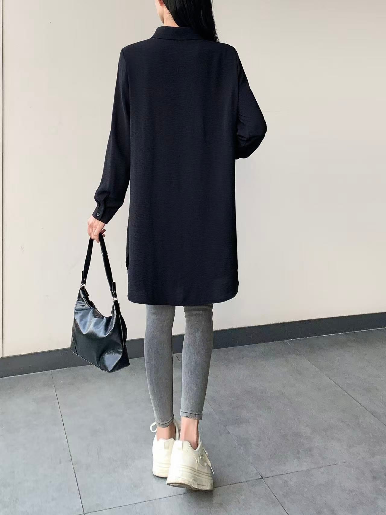 Long Sleeve Shirt Dress
