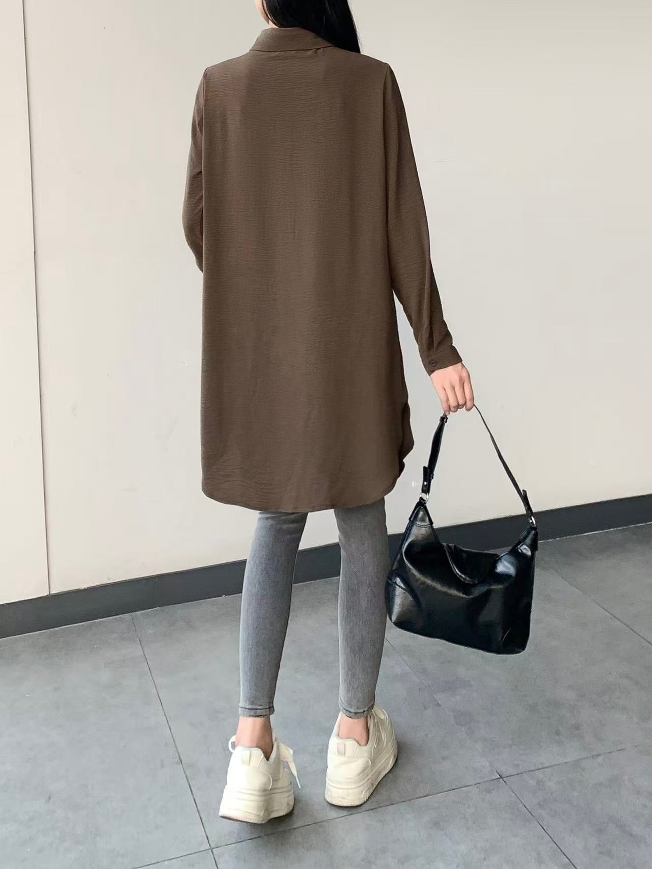 Long Sleeve Shirt Dress