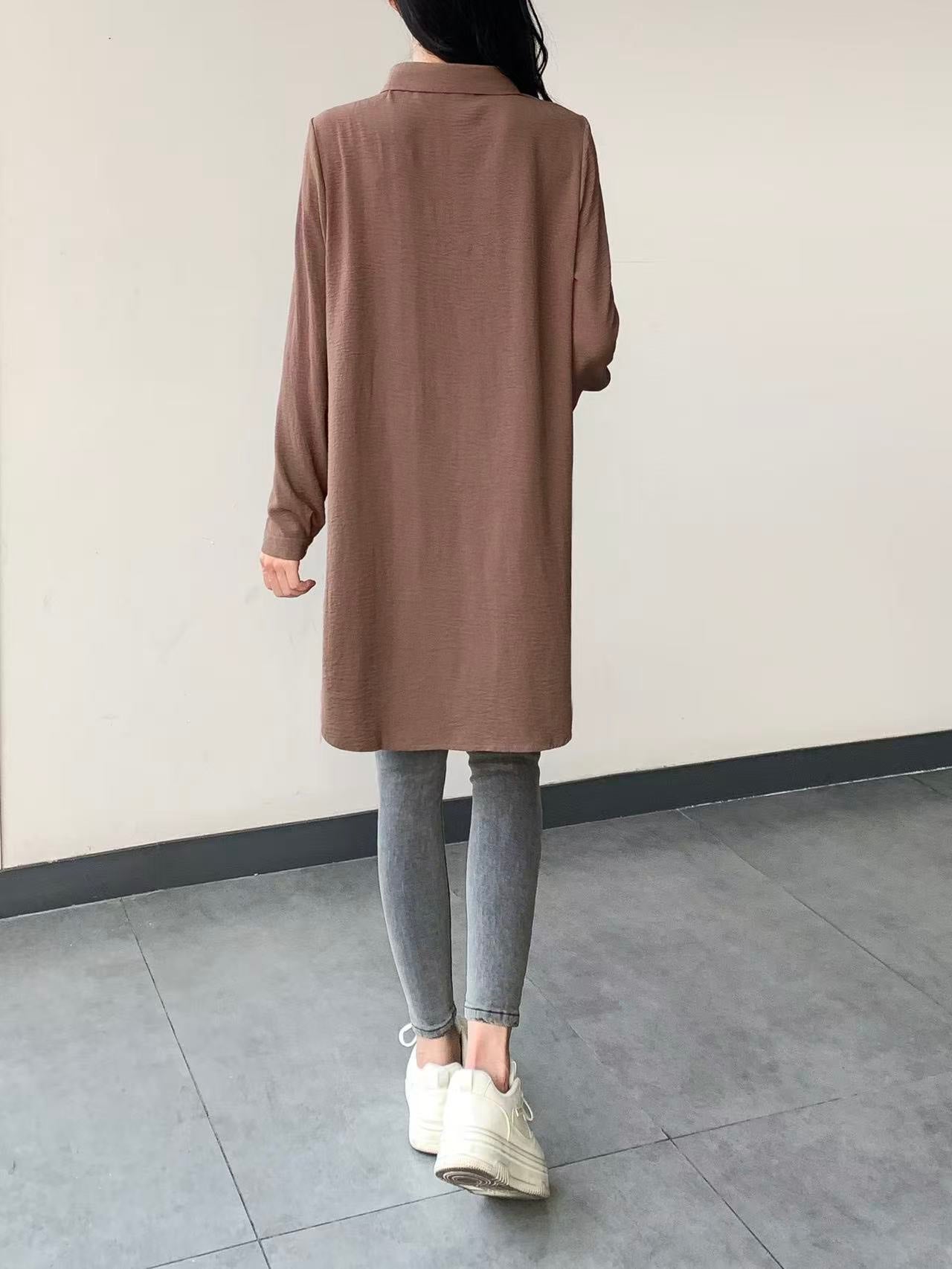 Long Sleeve Shirt Dress