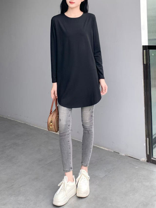 Drop Shoulder Long Sleeve Shirt