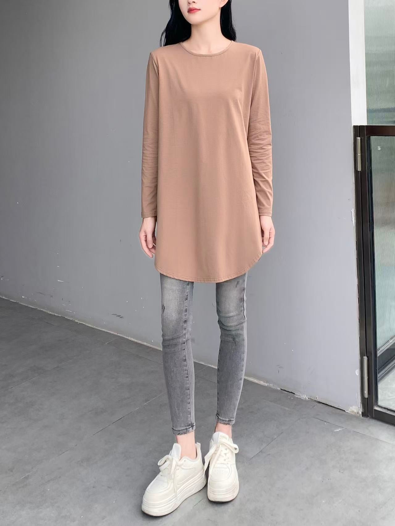 Drop Shoulder Long Sleeve Shirt