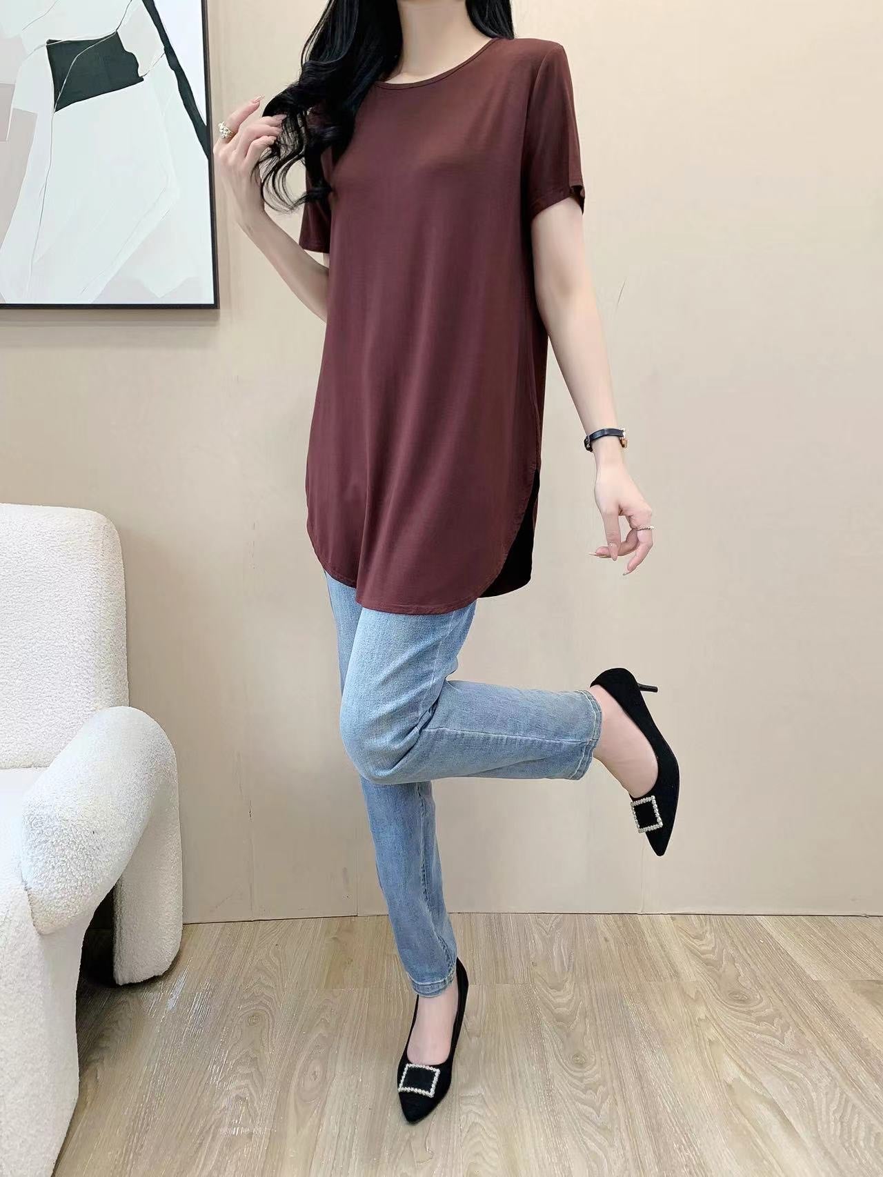 Short Sleeve Modal Shirt