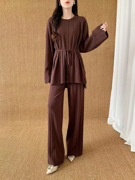Ribbed Knit Set