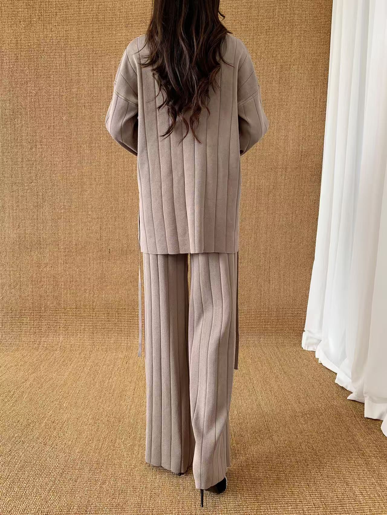 Ribbed Knit Set