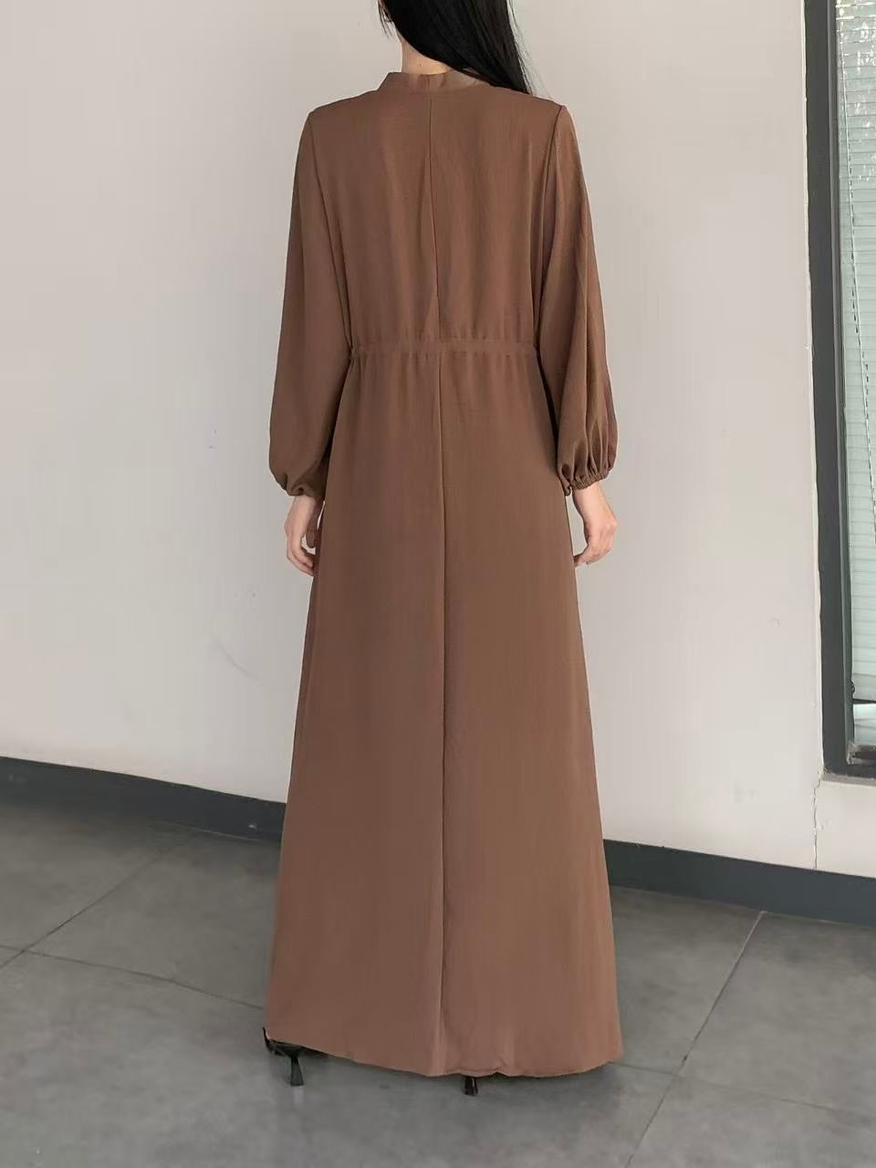 Button-up Maxi Dress