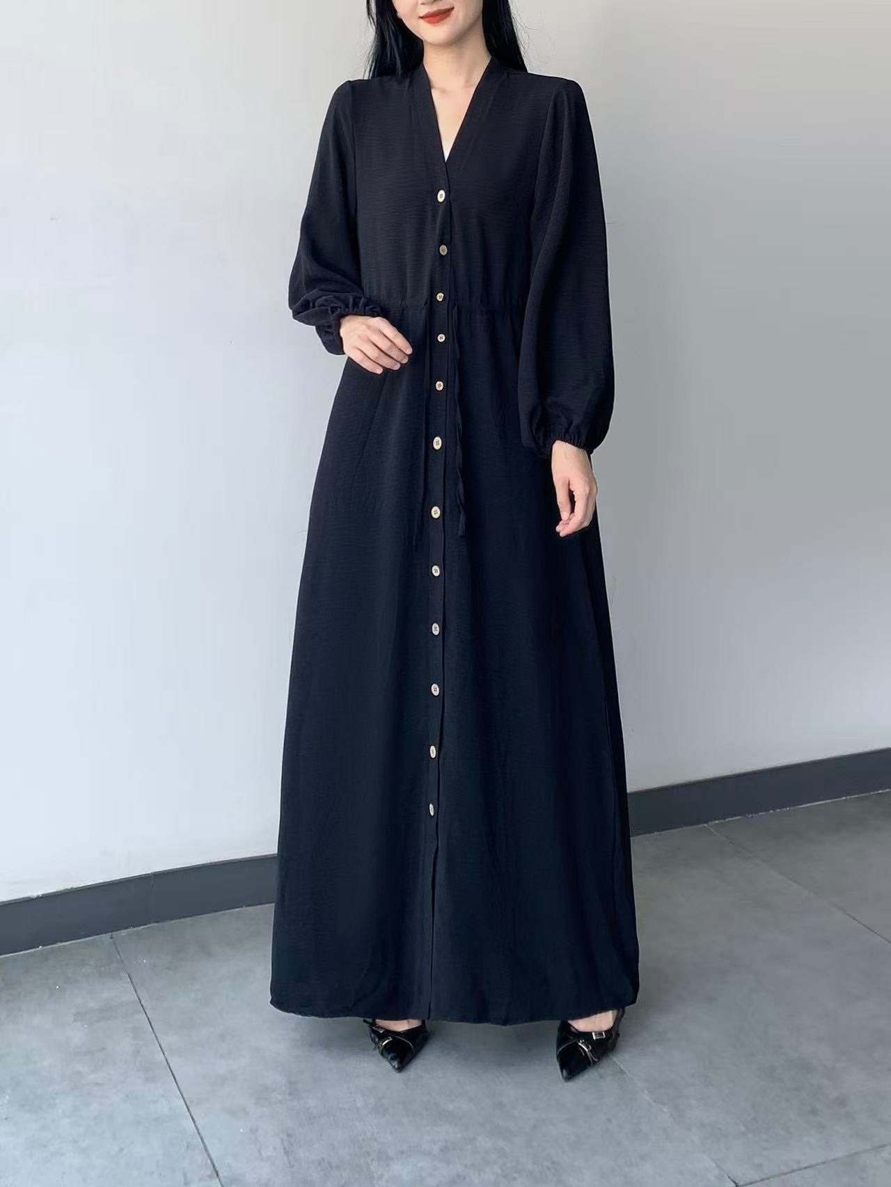 Button-up Maxi Dress