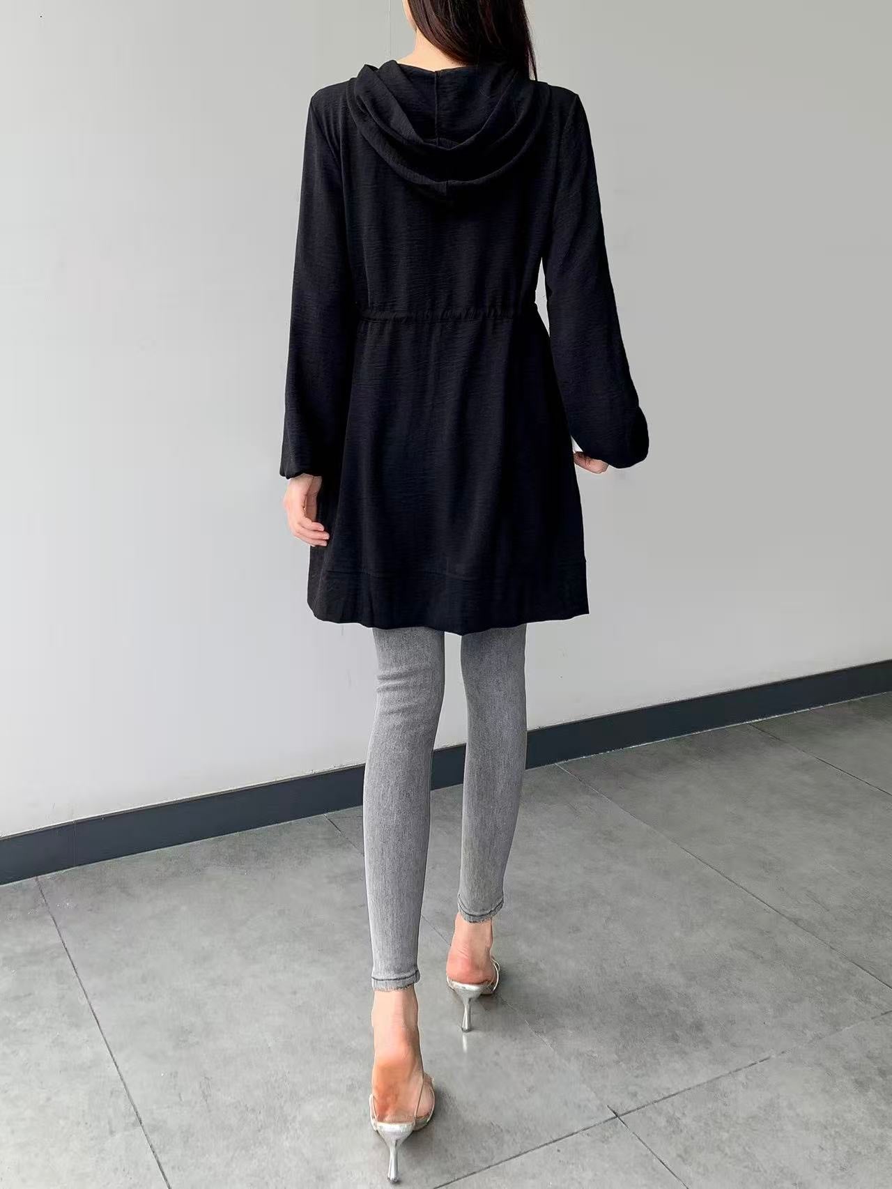 Long Sleeve Zip Hoodie
