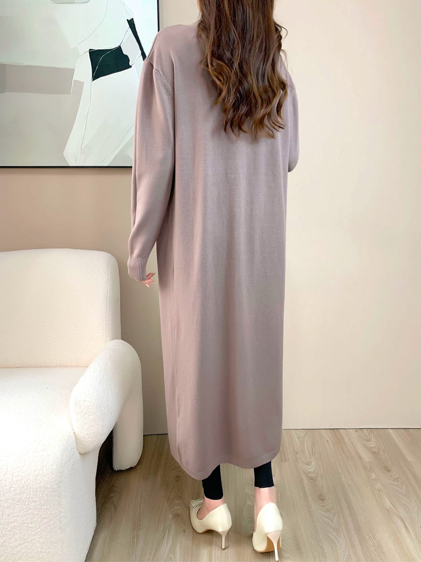 Long Sleeve Cardigan (L-19091A)