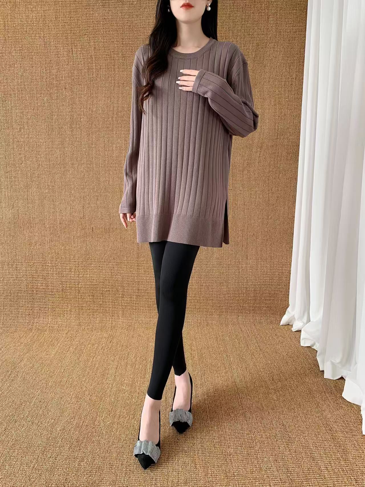 Ribbed Loose Fit Top