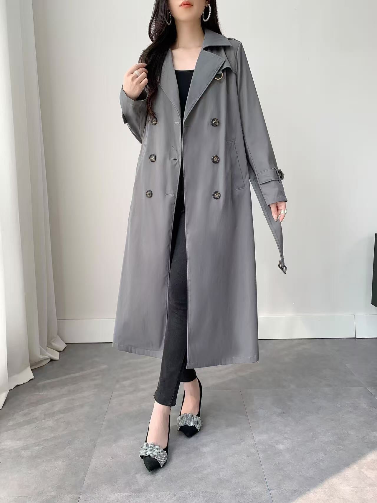 Double Breasted Trench Coat