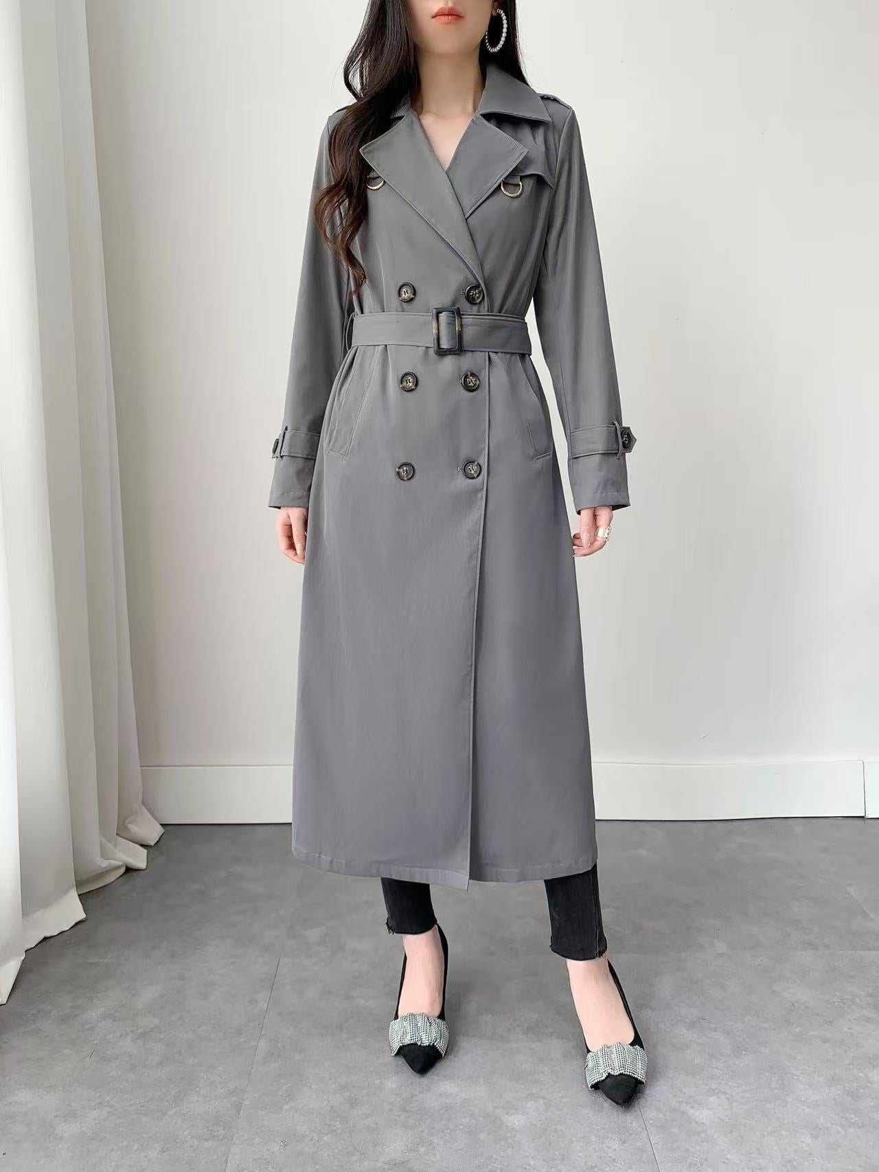 Double Breasted Trench Coat