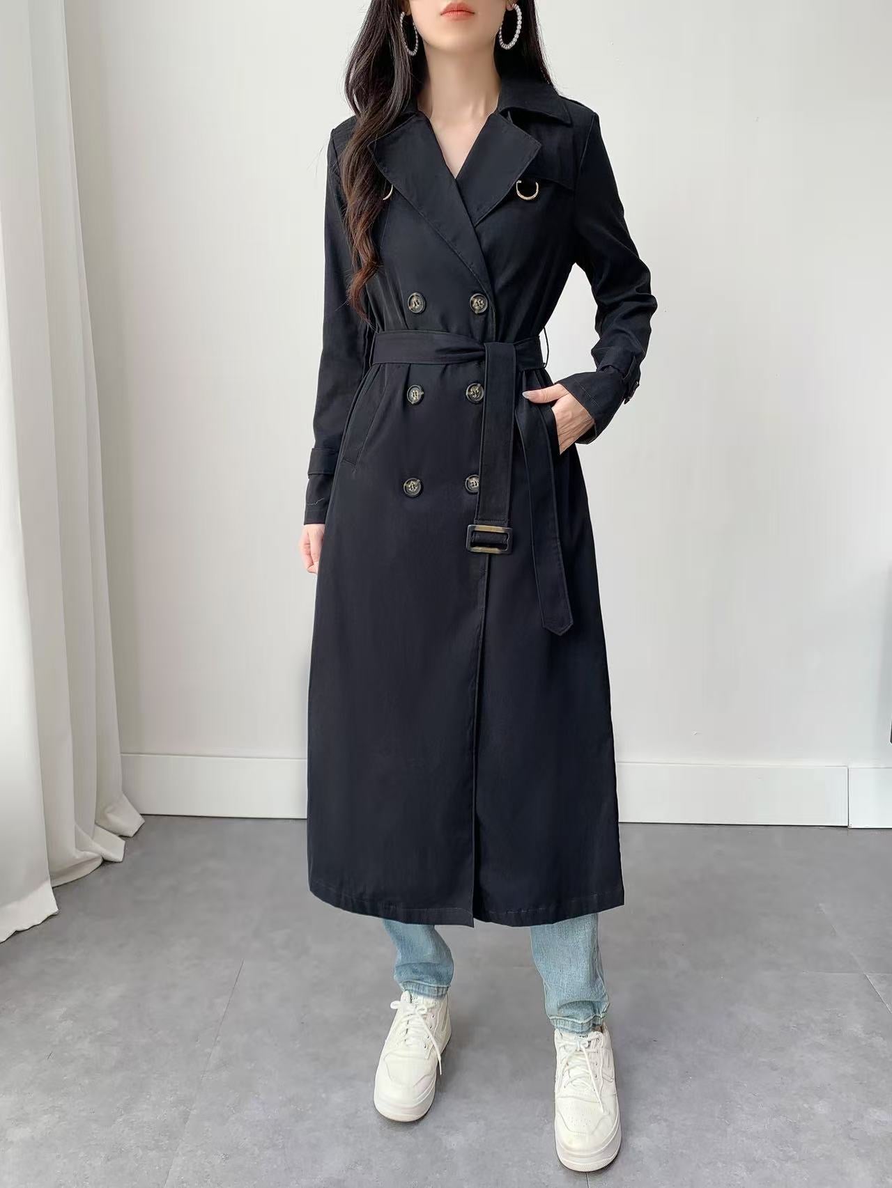 Double Breasted Trench Coat