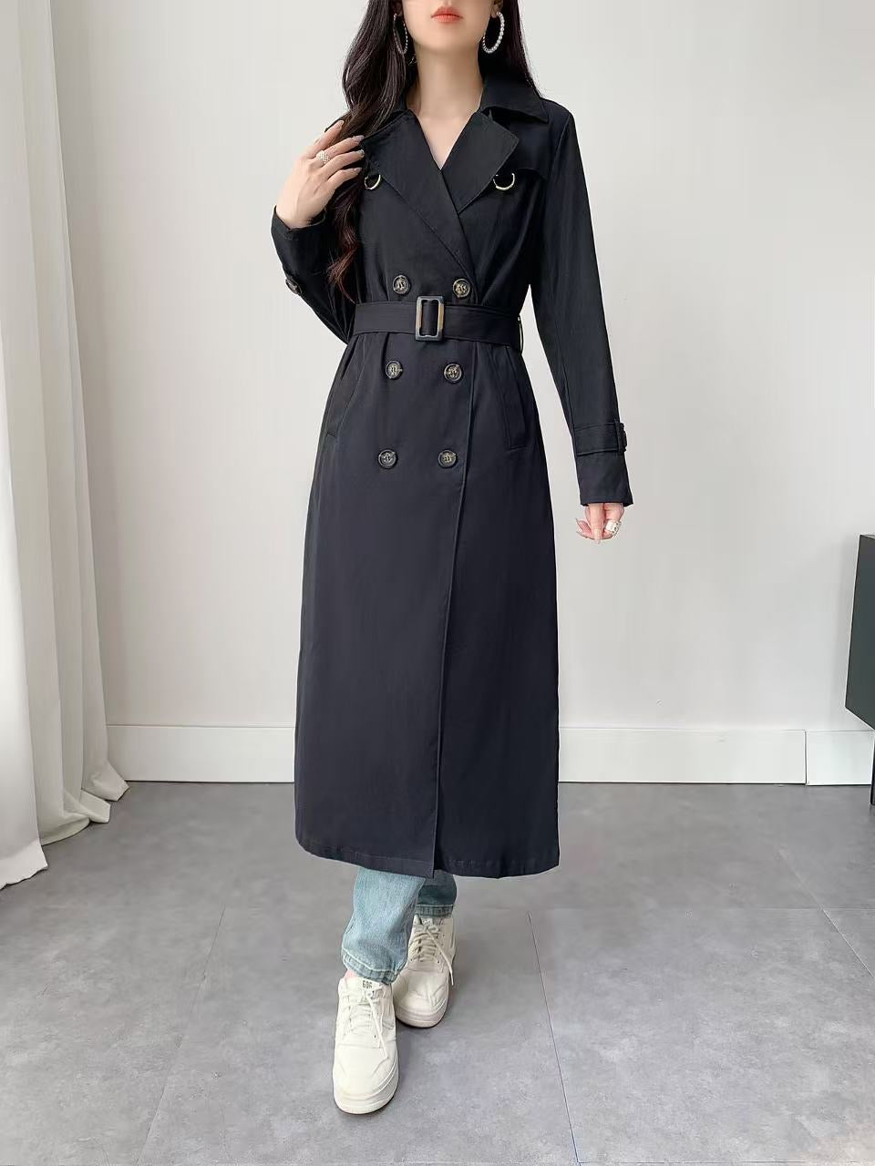 Double Breasted Trench Coat