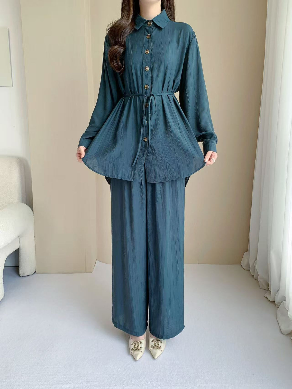 Silk Formal Button (Top Only)