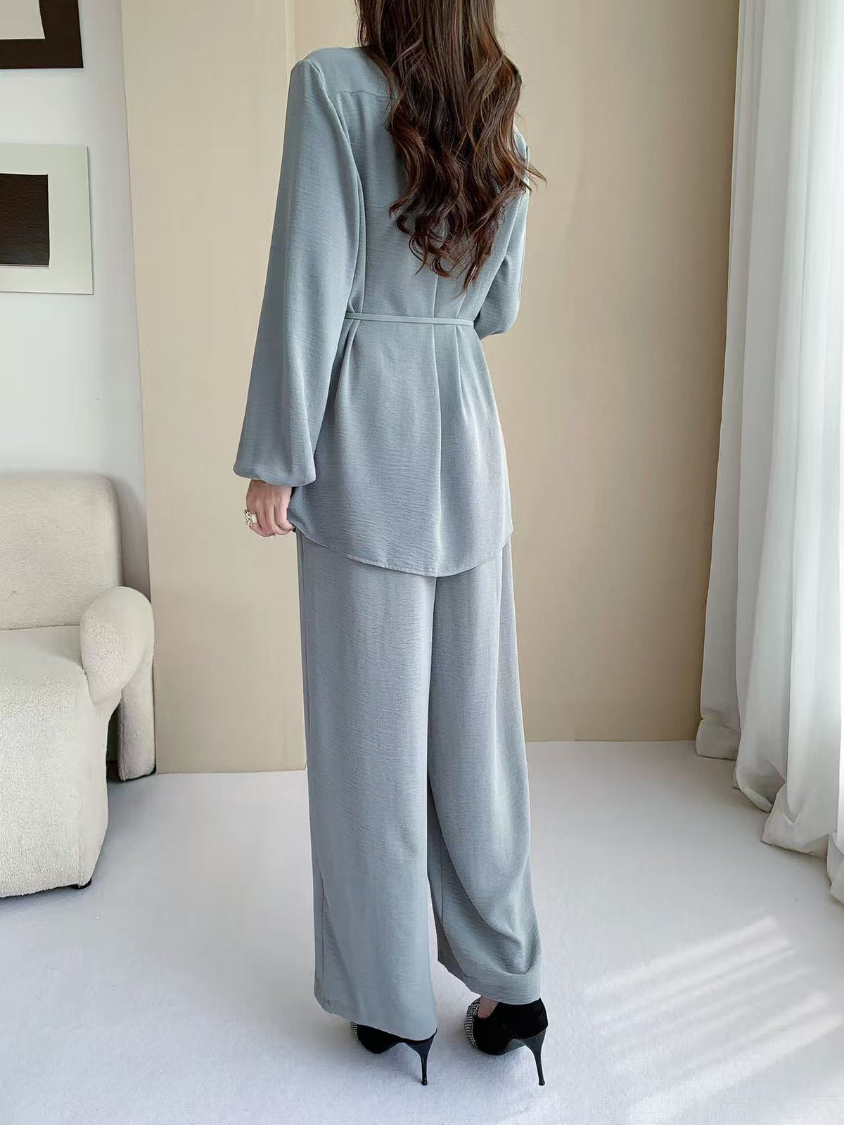 Baggy Long Sleeve Top ( L-24000) &Pant (L-6810B)