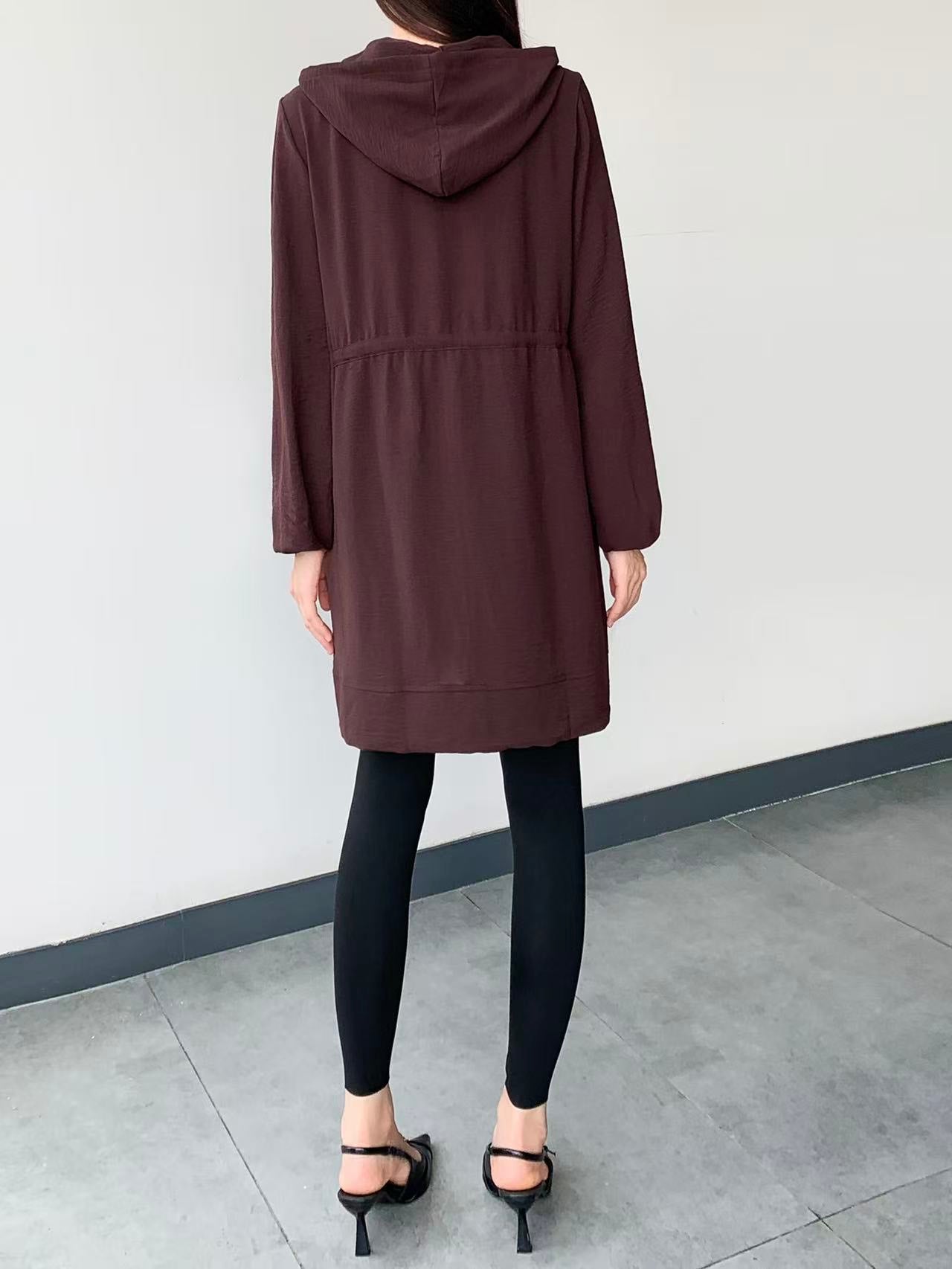 Long Sleeve Zip Hoodie
