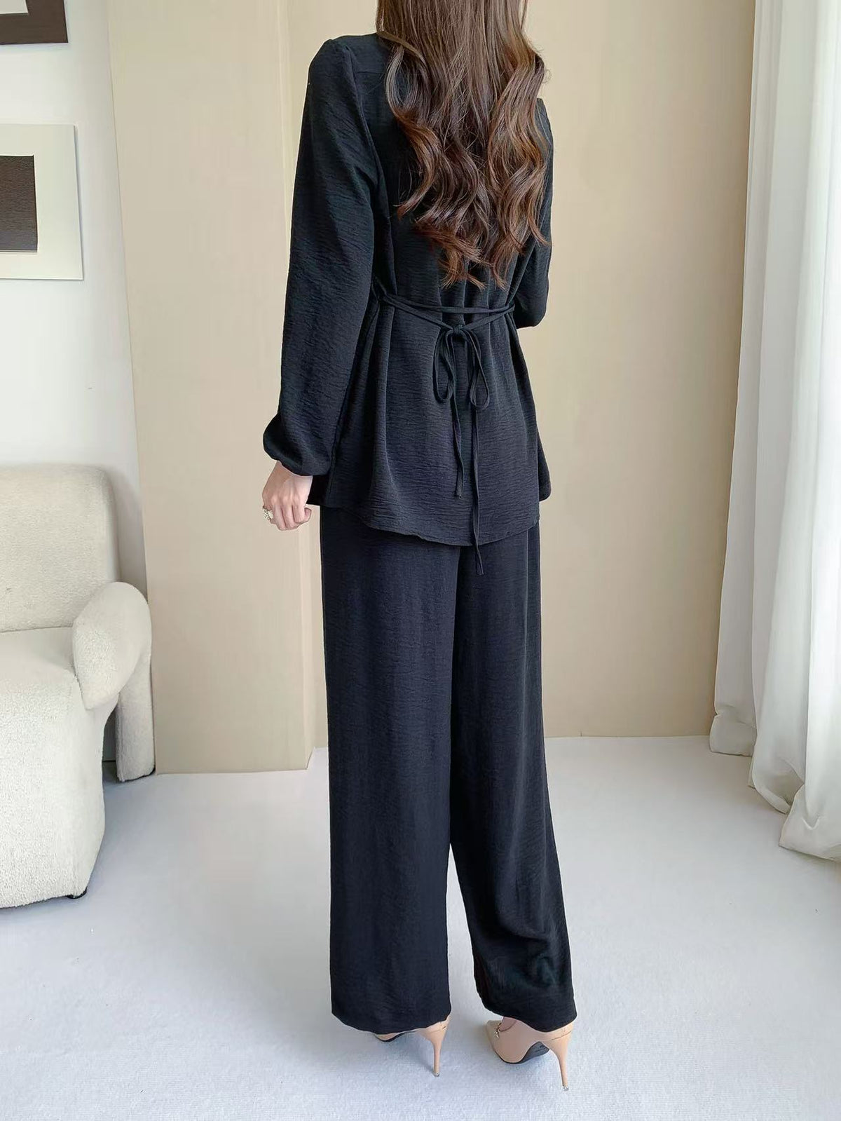 Baggy Long Sleeve Top ( L-24000) &Pant (L-6810B)