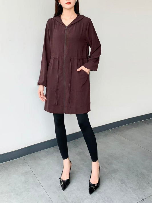 Long Sleeve Zip Hoodie