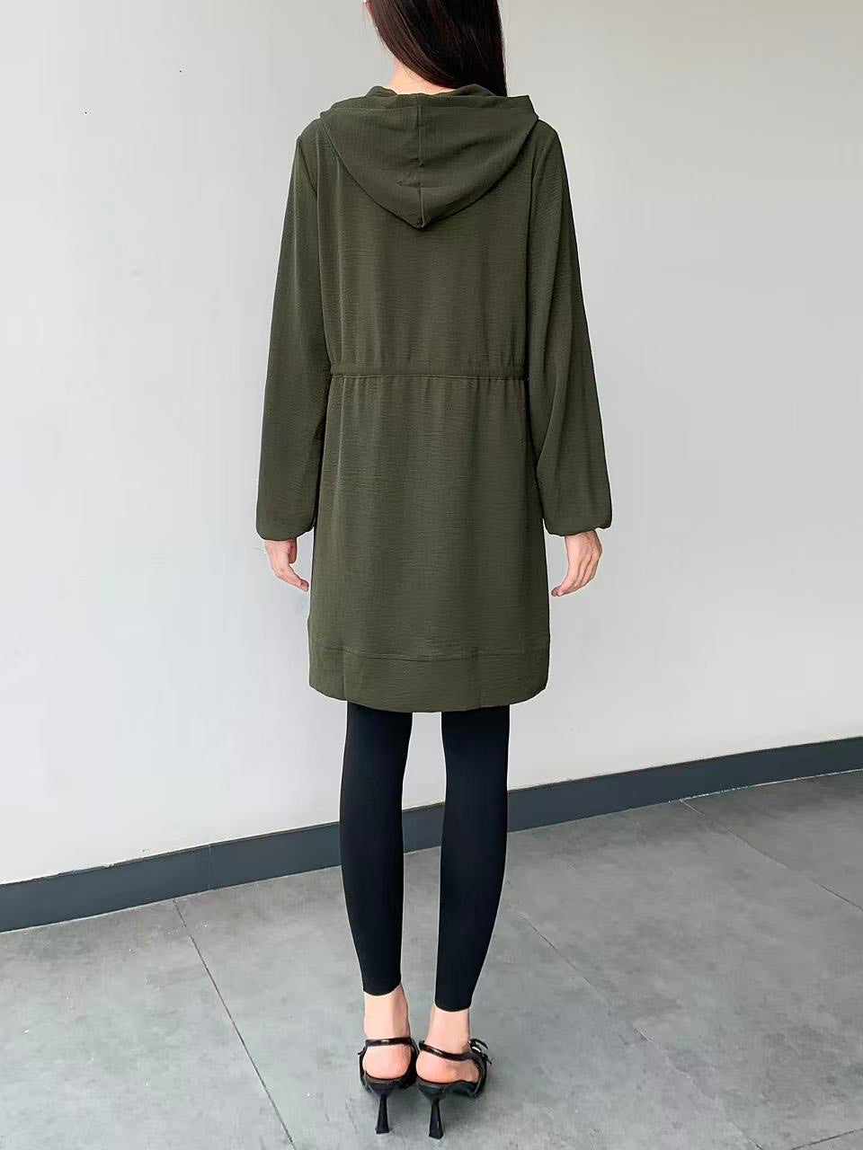 Long Sleeve Zip Hoodie