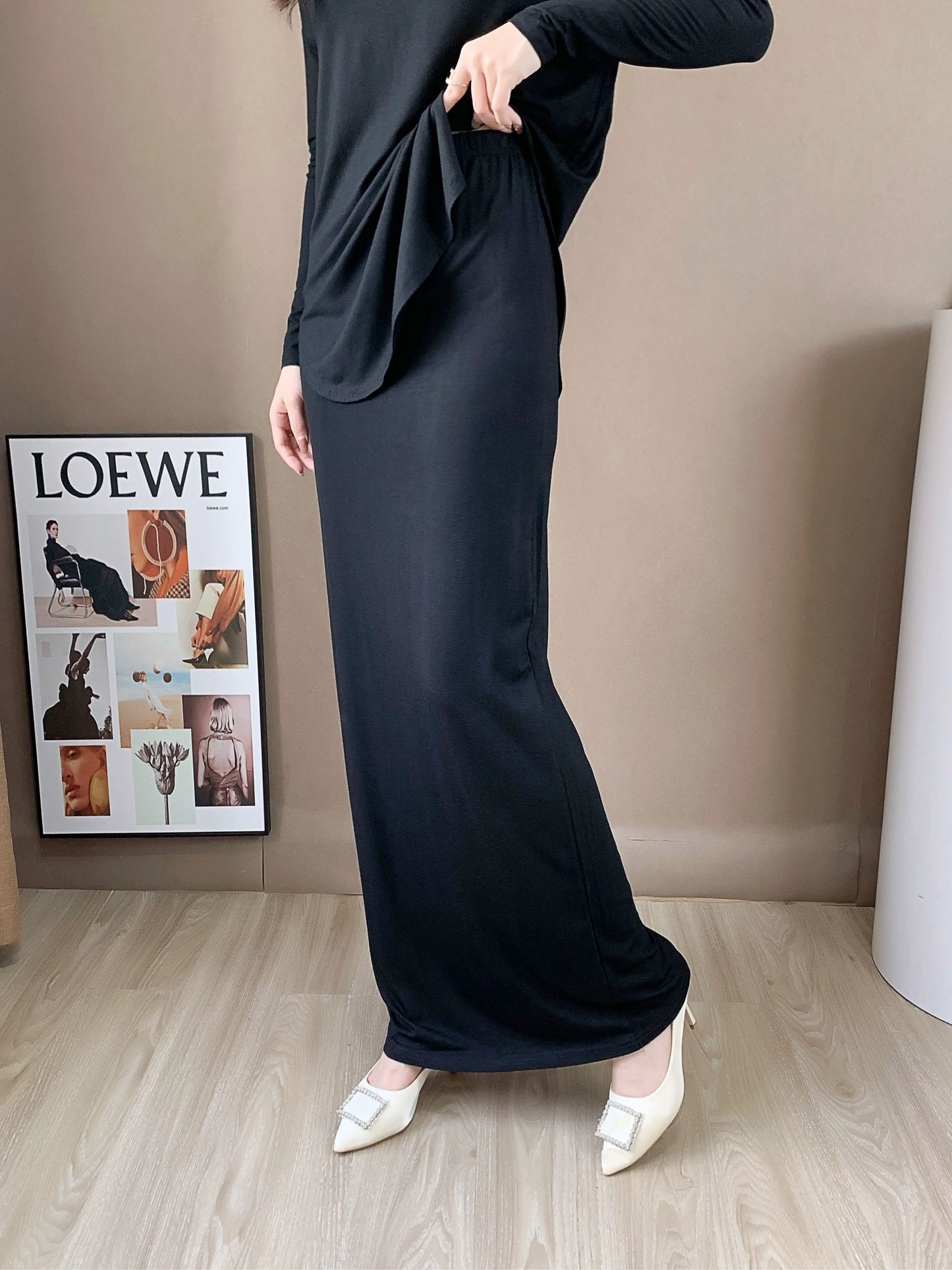 Mid-Length Long Sleeve Top (L-1806-4 )